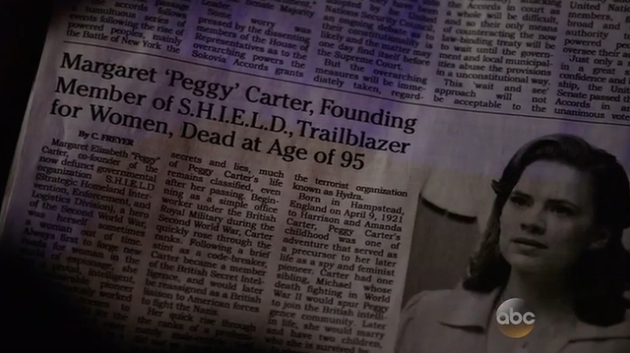 《神盾局》與《美隊3》“聯(lián)動”