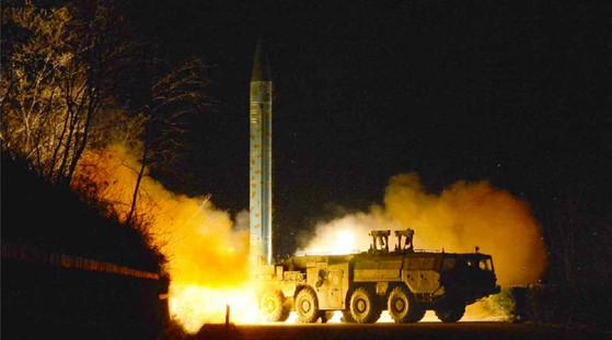 朝鮮今晨疑似發(fā)射舞水端中程導(dǎo)彈 飛越日本海時(shí)失敗