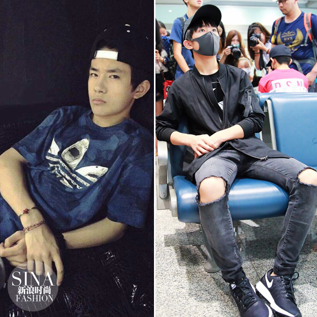 易烊千璽的北京癱