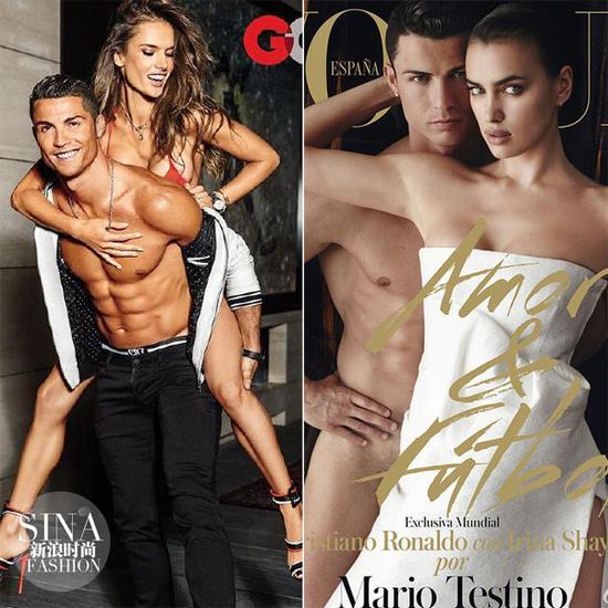 C羅拍攝時(shí)尚大片