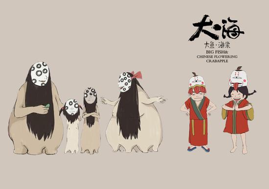 人物設(shè)計(jì)中偏愛“紅配綠”的搭配