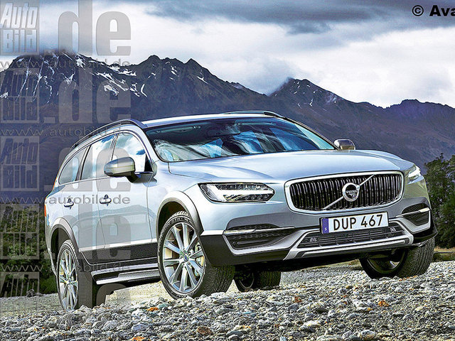 沃爾沃V90也要推跨界版？ 先來(lái)看假想圖