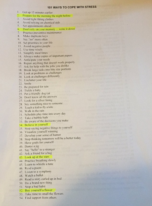 美高中教師向?qū)W生傳授101條解壓秘方走紅網(wǎng)絡(luò)