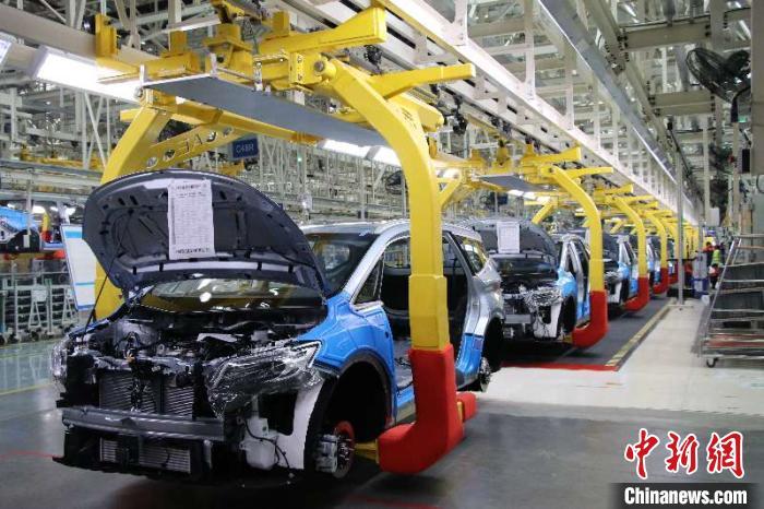 資料圖：吉利汽車生產(chǎn)線。邱凌峰 攝