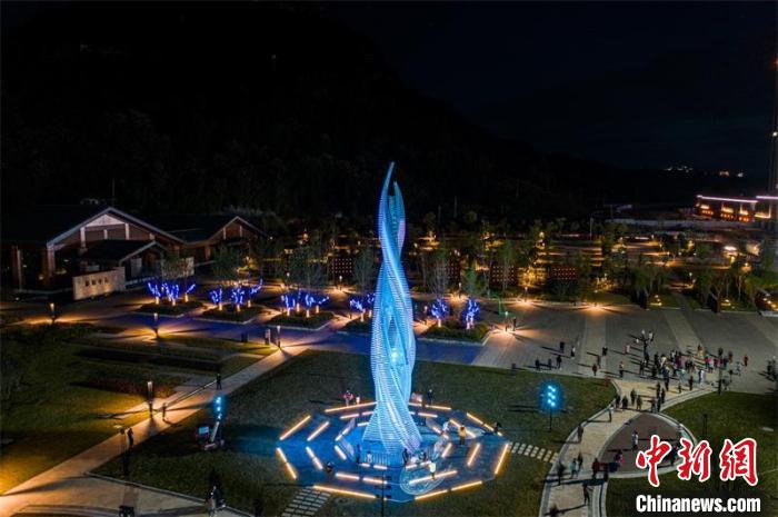 閬中新地標。閬中市委宣傳部供圖 閬中市委宣傳部供圖 攝