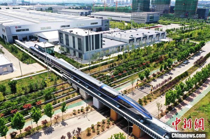 該套高速磁浮交通系統(tǒng)系世界首套。姜超 攝
