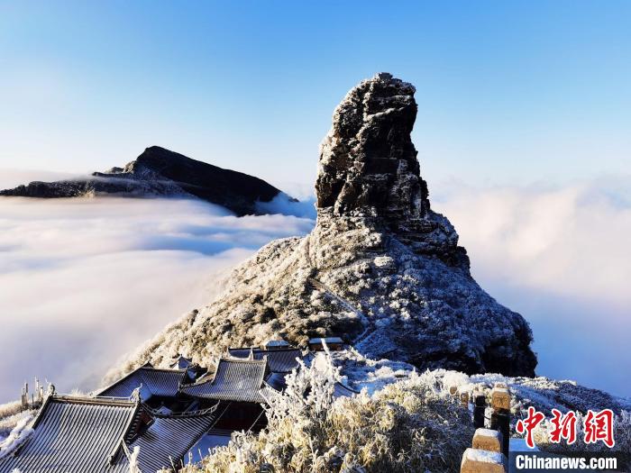 資料圖：梵凈山雪景。邱勇 攝