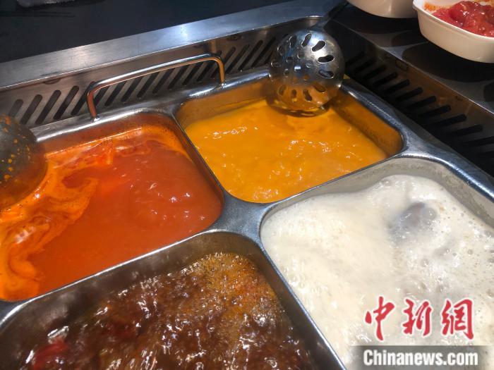 海底撈火鍋。 左宇坤 攝