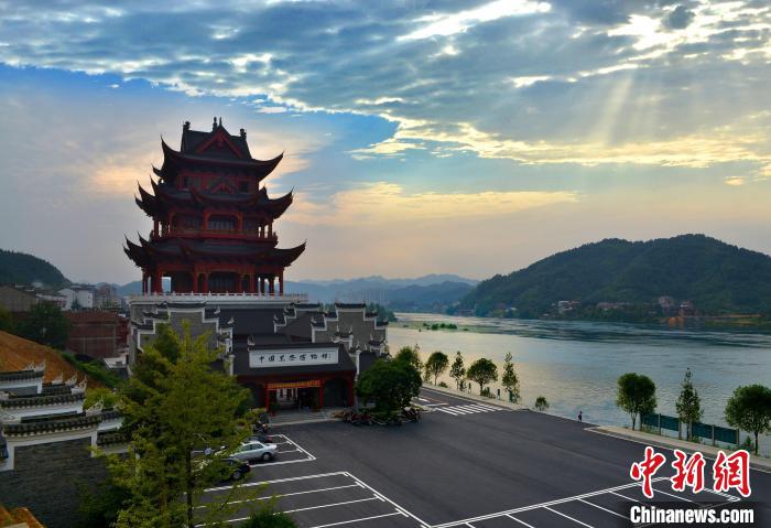 位于“黑茶之鄉(xiāng)”安化的中國黑茶博物館。李良兵 攝