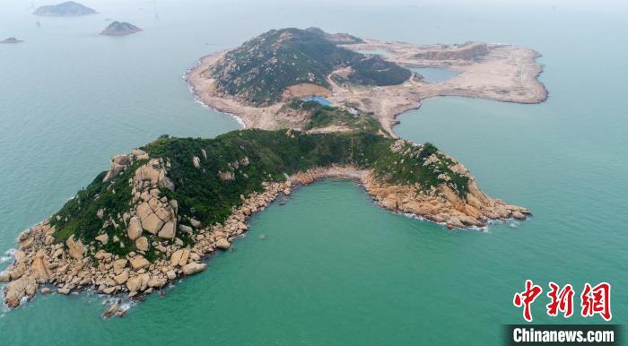 正在進(jìn)行保護(hù)開(kāi)發(fā)的三角島 廣東省自然資源廳 供圖