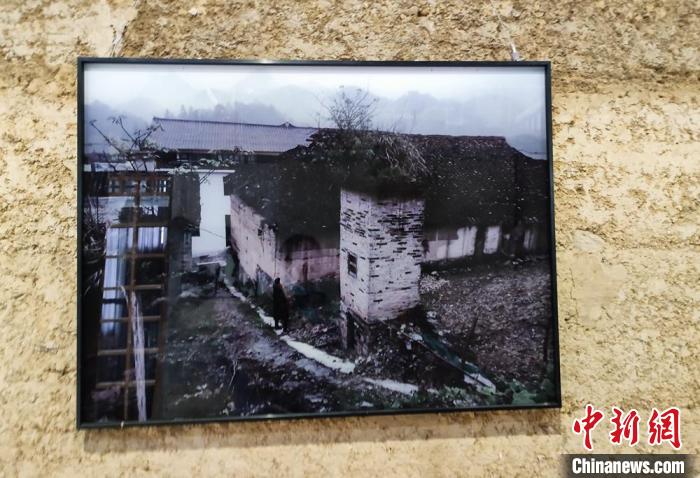 圖為洪江村老屋改造前的照片。劉美伶 攝