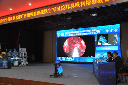 湘雅醫(yī)院耳鼻咽喉頭頸外科系主任蔣衛(wèi)紅教授在做學(xué)術(shù)分享.jpg